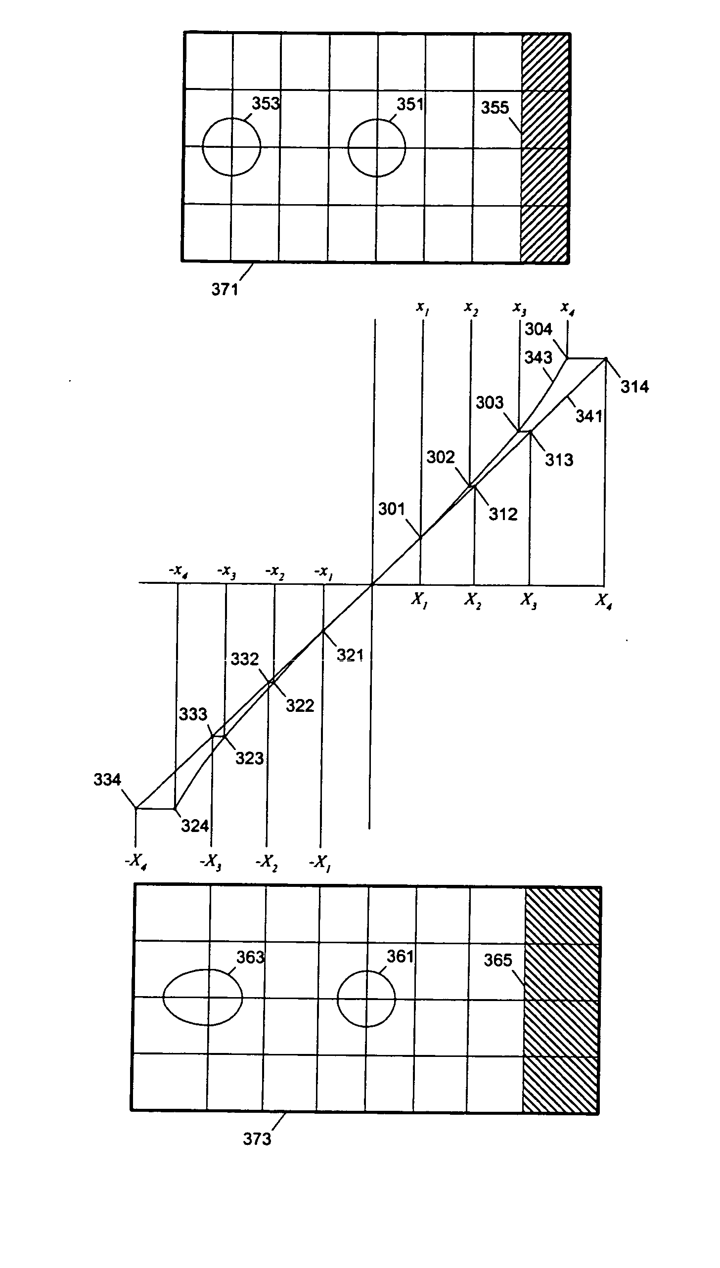 Method and apparatus for nonlinear anamorphic scaling of video images