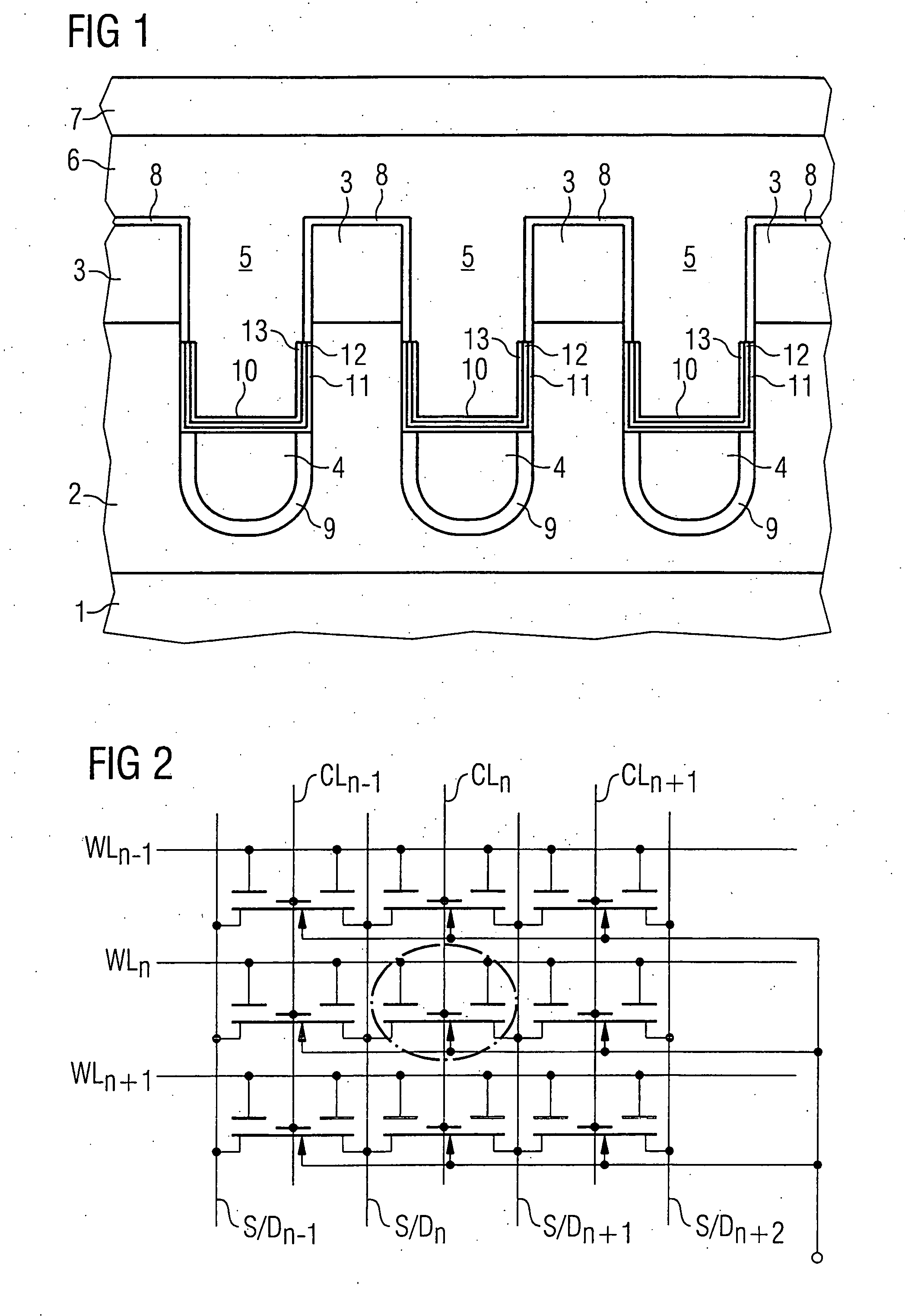 Charge trapping memory cell and fabrication method