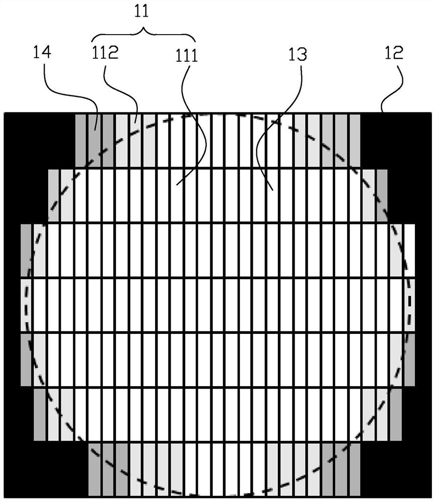 Special-shaped display panel and special-shaped display device