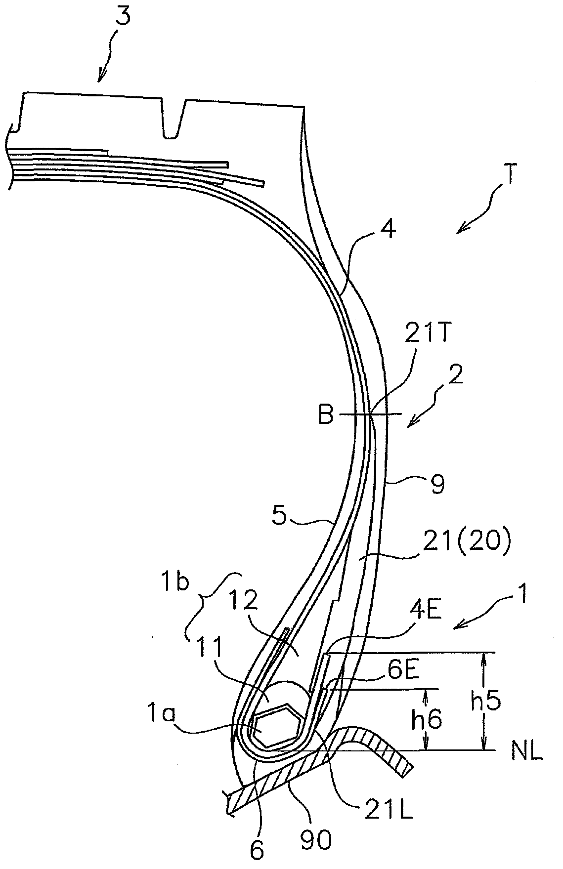 Pneumatic radial tire