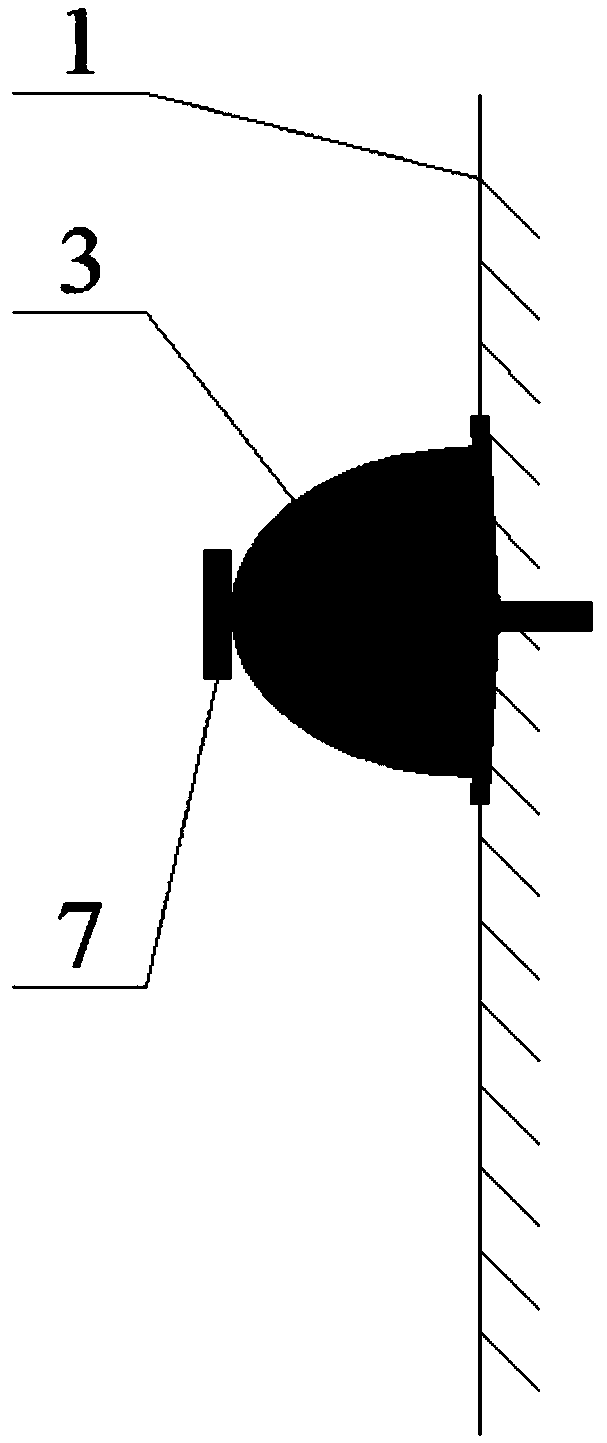 Method for carrying out waterproof treatment on old and new concrete interface