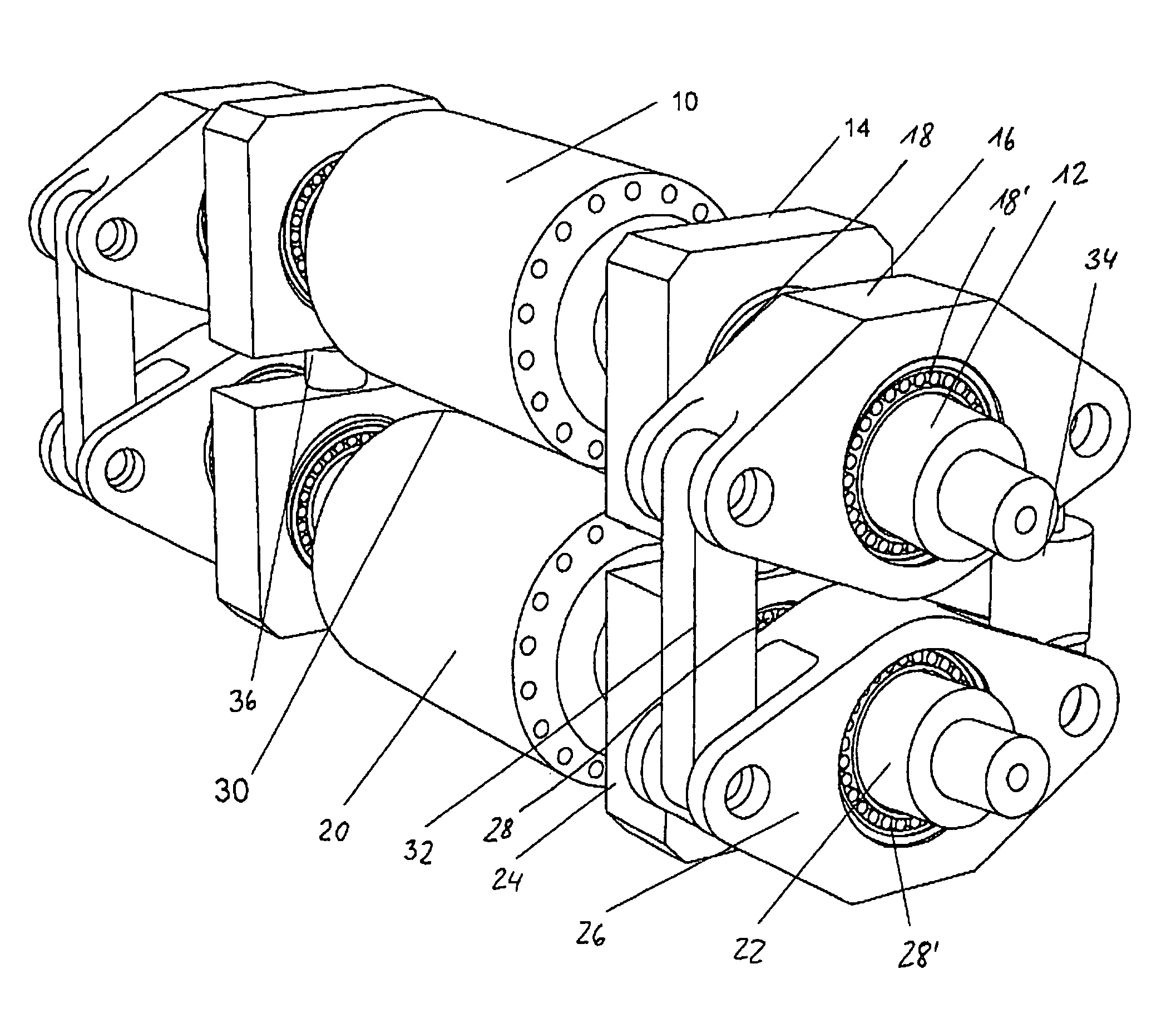 Roll nip regulation device and method