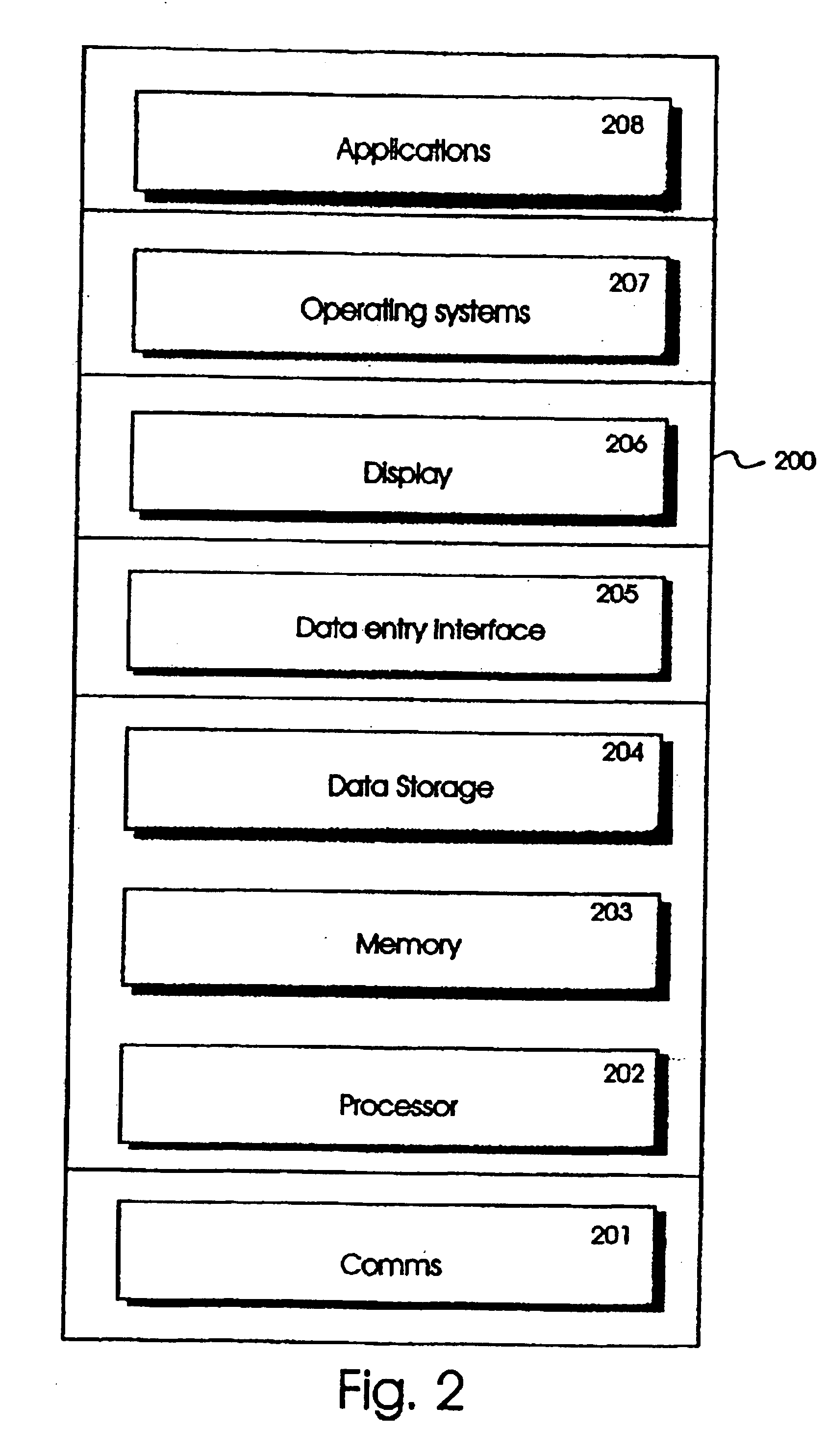 Performing operating system recovery from external back-up media in a headless computer entity