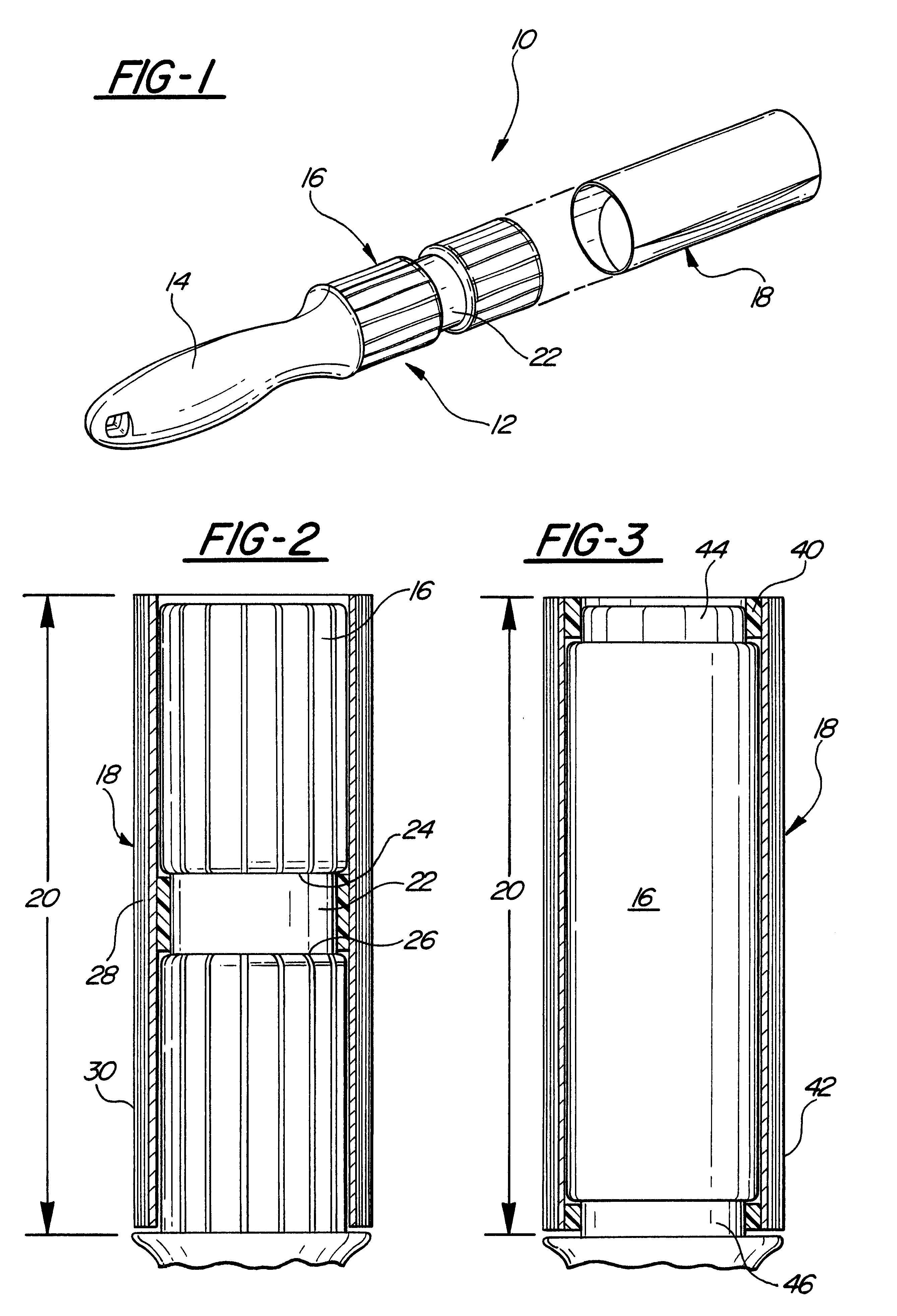 Lint roller assembly