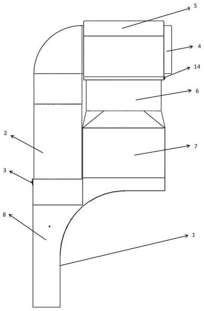 Oil fume suction device