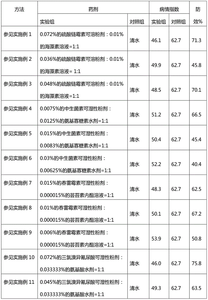 Hung bag injection type combined reagent for prevention and control of kiwi fruit canker and use method thereof