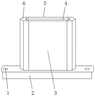 Heat preservation integrated plate convenient to fix