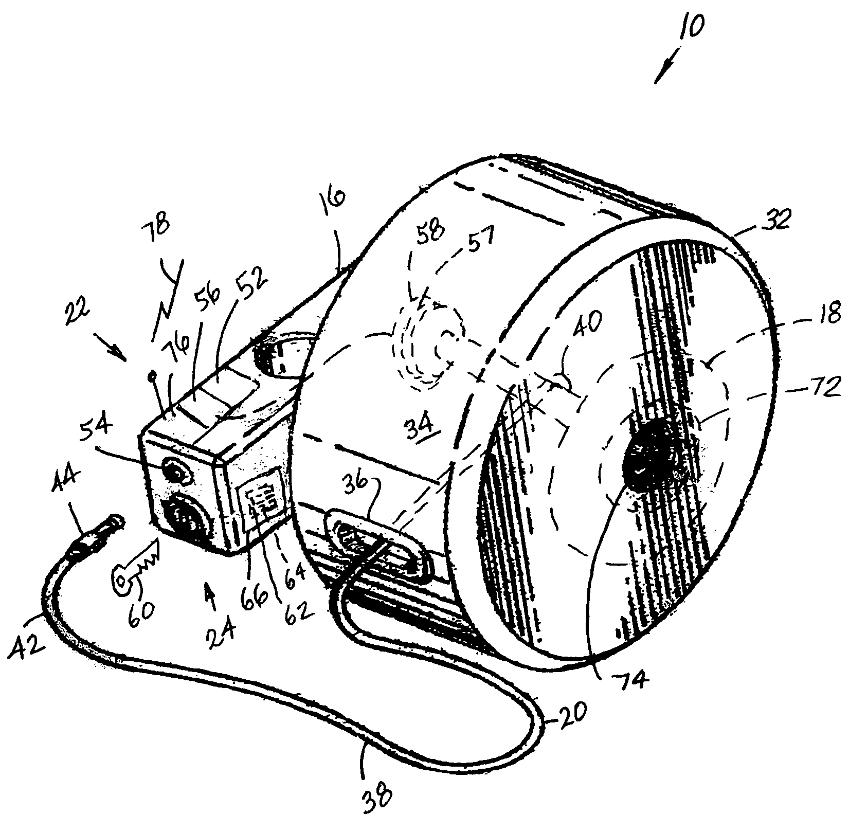 Theft prevention system for motorcycle