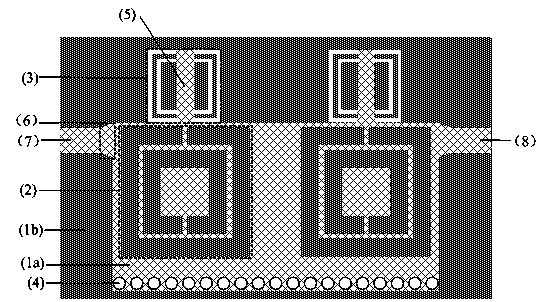 Complementary opening resonance ring and defect ground structure half module substrate integrated waveguide dual-band filter