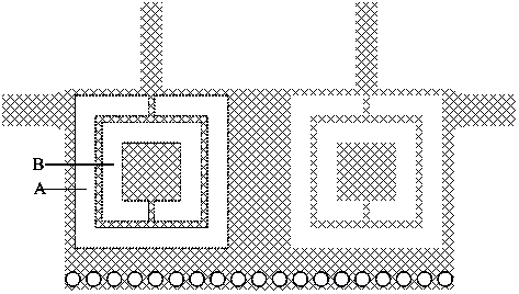 Complementary opening resonance ring and defect ground structure half module substrate integrated waveguide dual-band filter