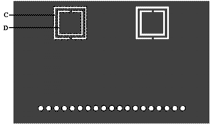 Complementary opening resonance ring and defect ground structure half module substrate integrated waveguide dual-band filter