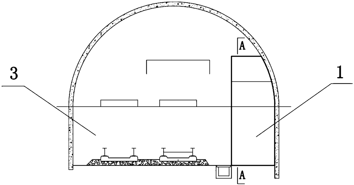 Underground coal mine emergency avoiding and fresh air system