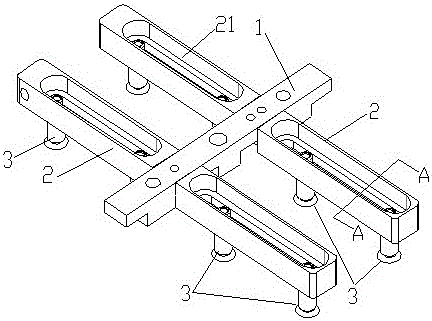 Chip bonding glass pick-up device based on chip bonding process