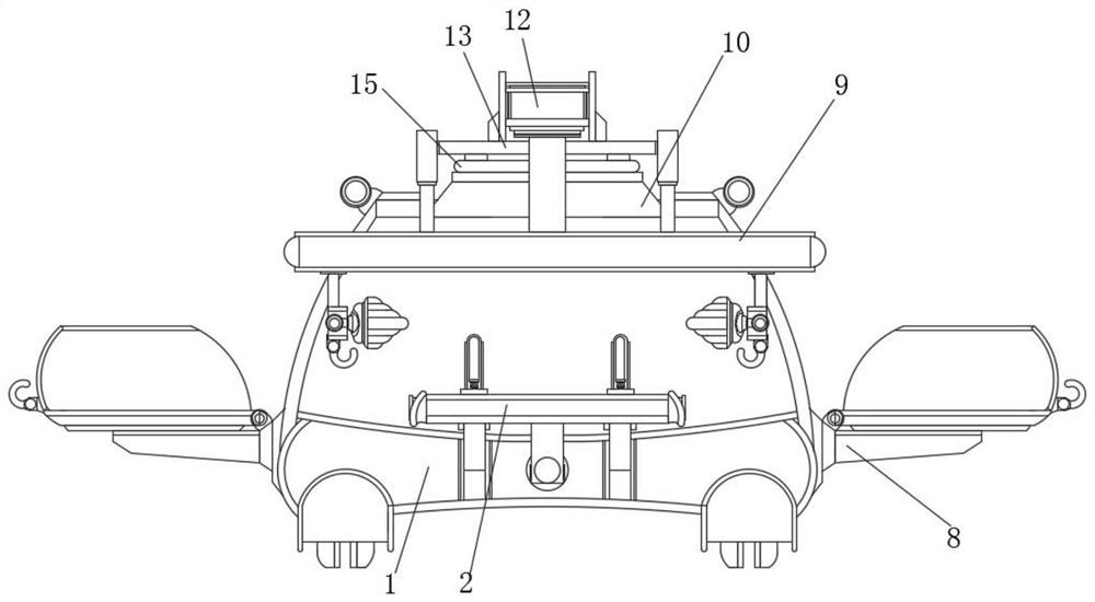 A kind of iron pipe handling equipment for building construction