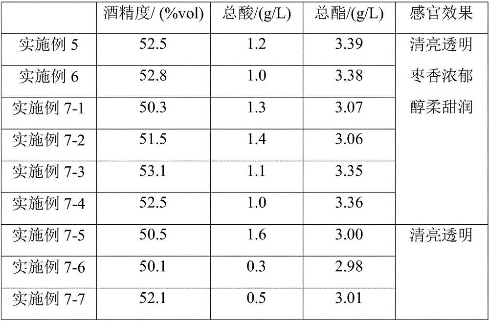 Red date baijiu and preparation method thereof