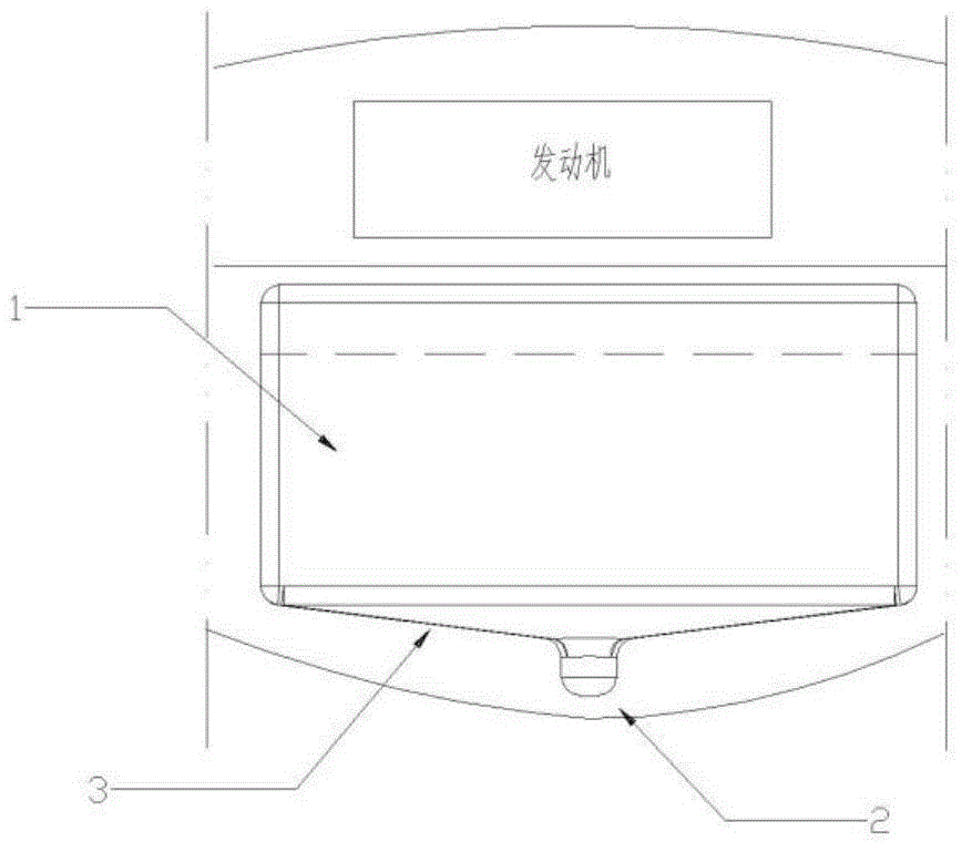 Thin-wall oil tank of unmanned helicopter