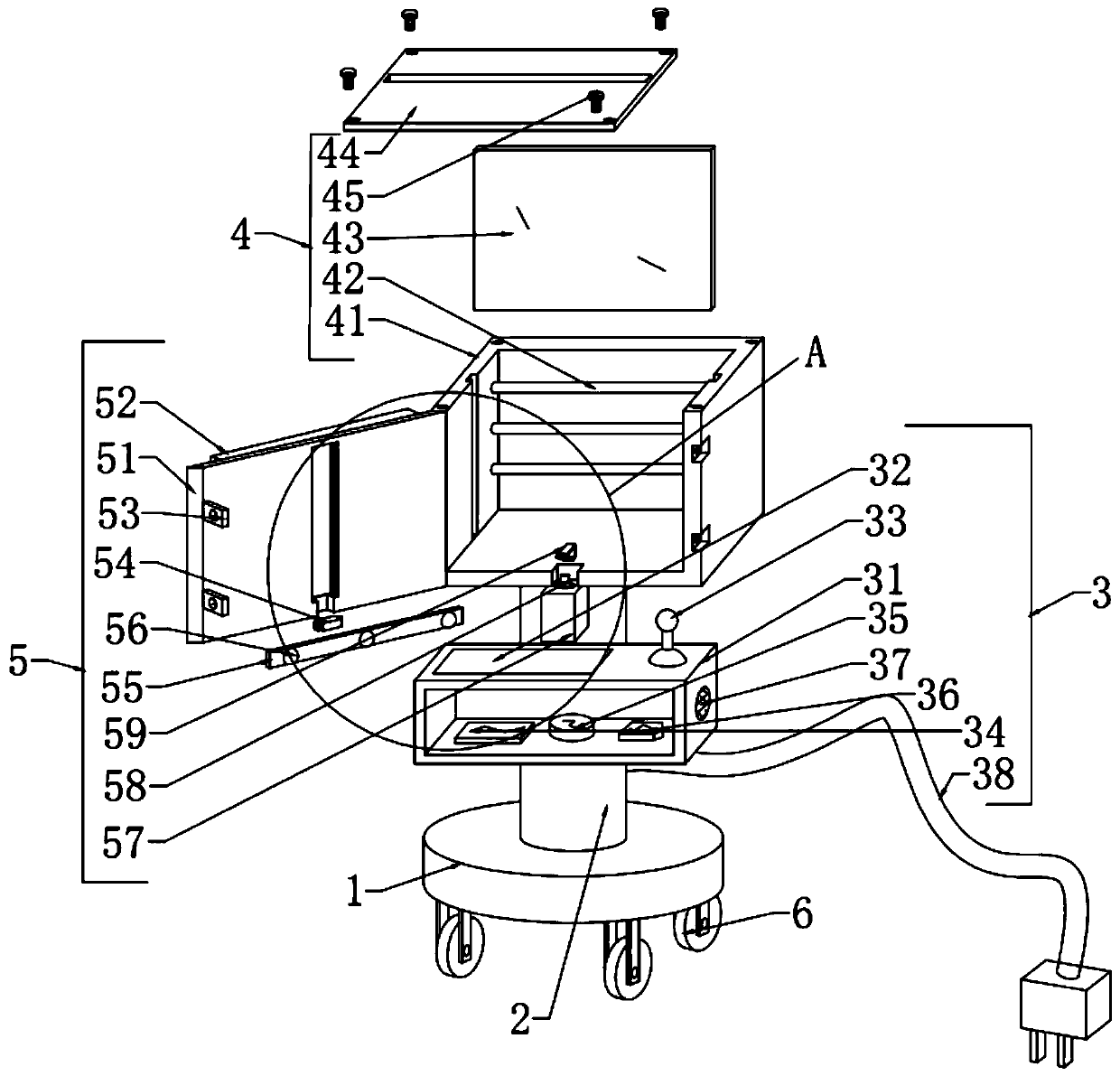 Rapid medical image processing device