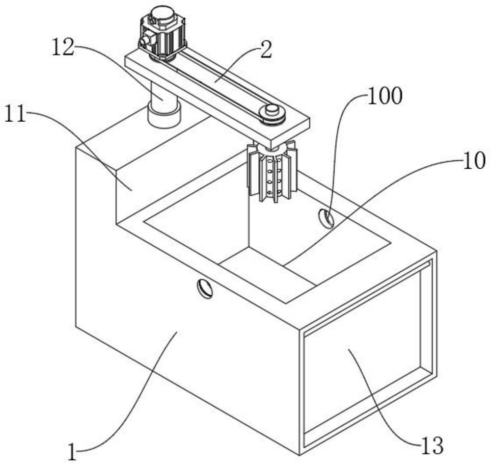 Cambered surface burnishing device for machining inner wall of crane hydraulic oil cylinder body