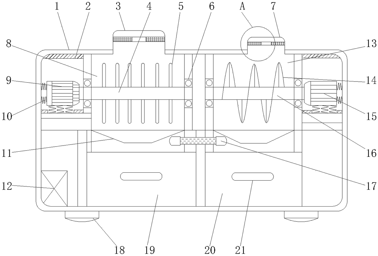 Unmaking device for one-off medical apparatus