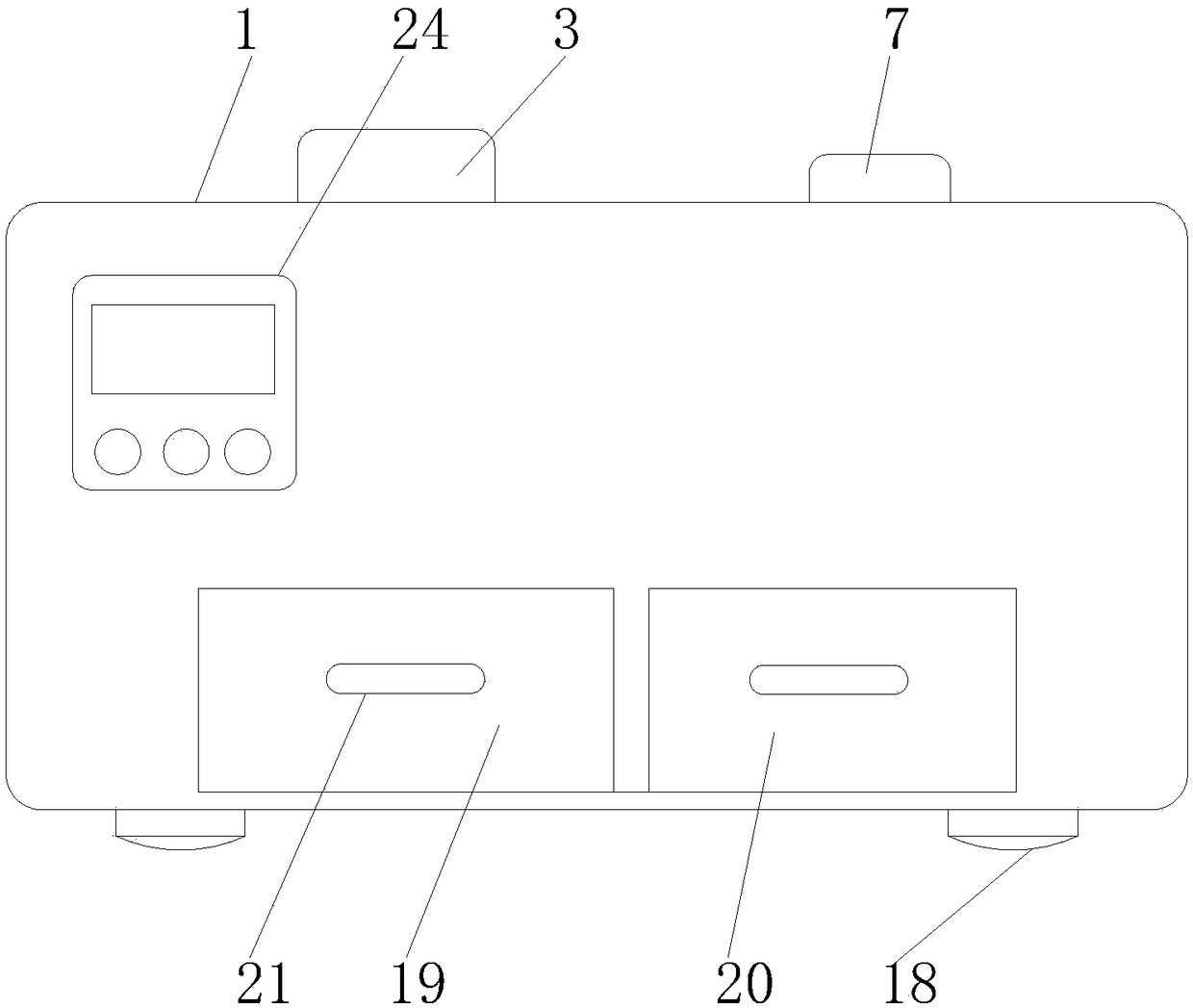 Unmaking device for one-off medical apparatus