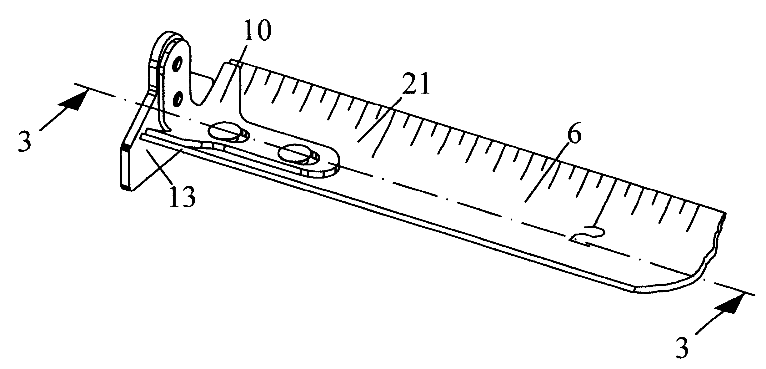 Tape measure end hook for eliminating error in plane surfaces measuring