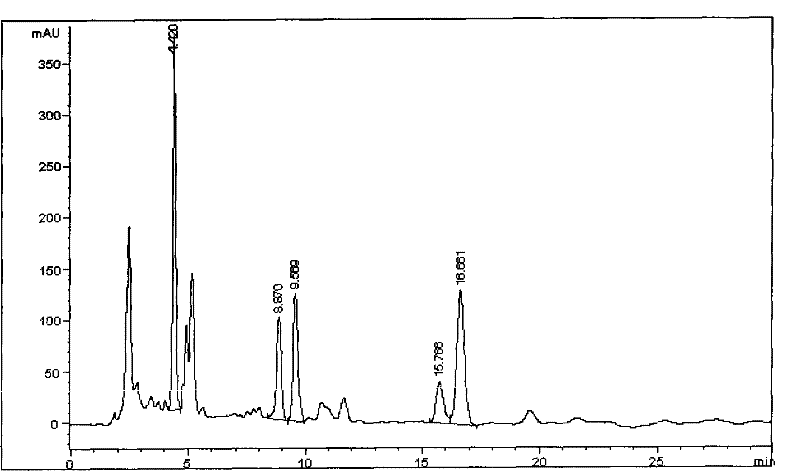 Preparing method of loquat leaf total triterpenic acid and antidiabetic use thereof