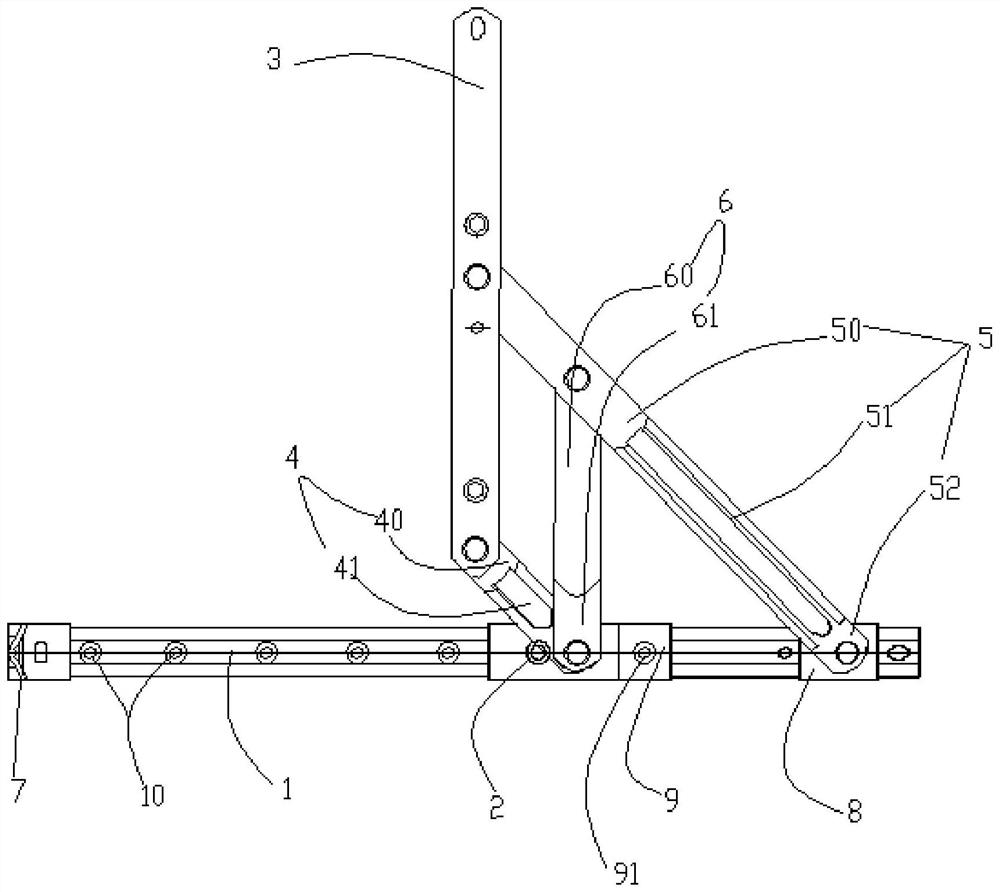 Casement window hinge, manufacturing method of casement window hinge, casement window using casement window hinge