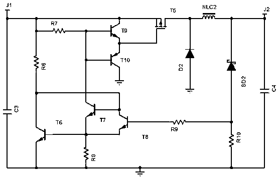 Wide-voltage input module based on VPX platform and data processing exchange platform