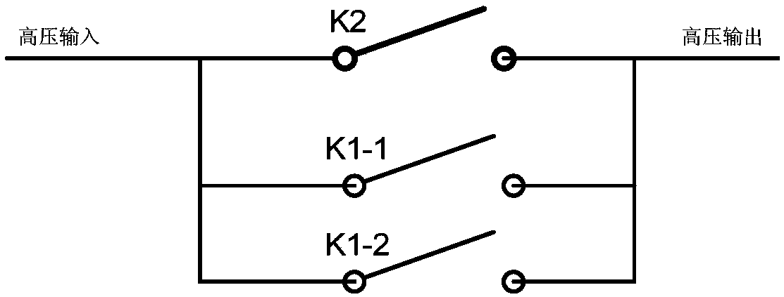 Driving circuit applied to aerospace high-power contactor