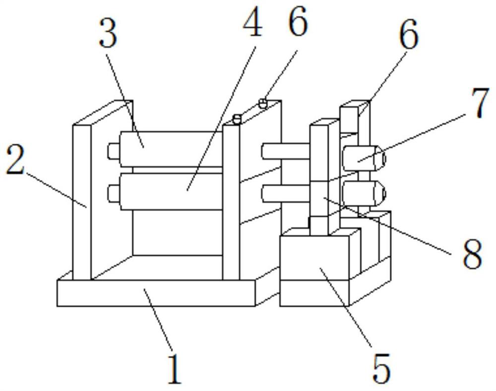 Efficient energy-saving uniform padder of printing and dyeing equipment and working method