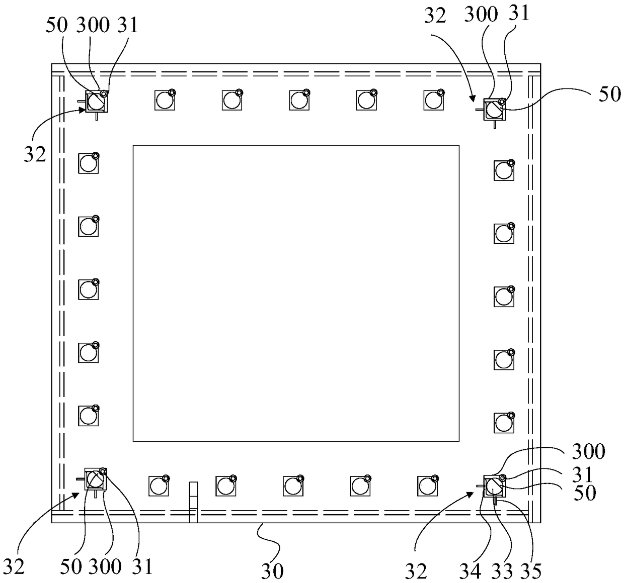 Positioning tool and positioning method for reinforcing steel bar components in bearing platform