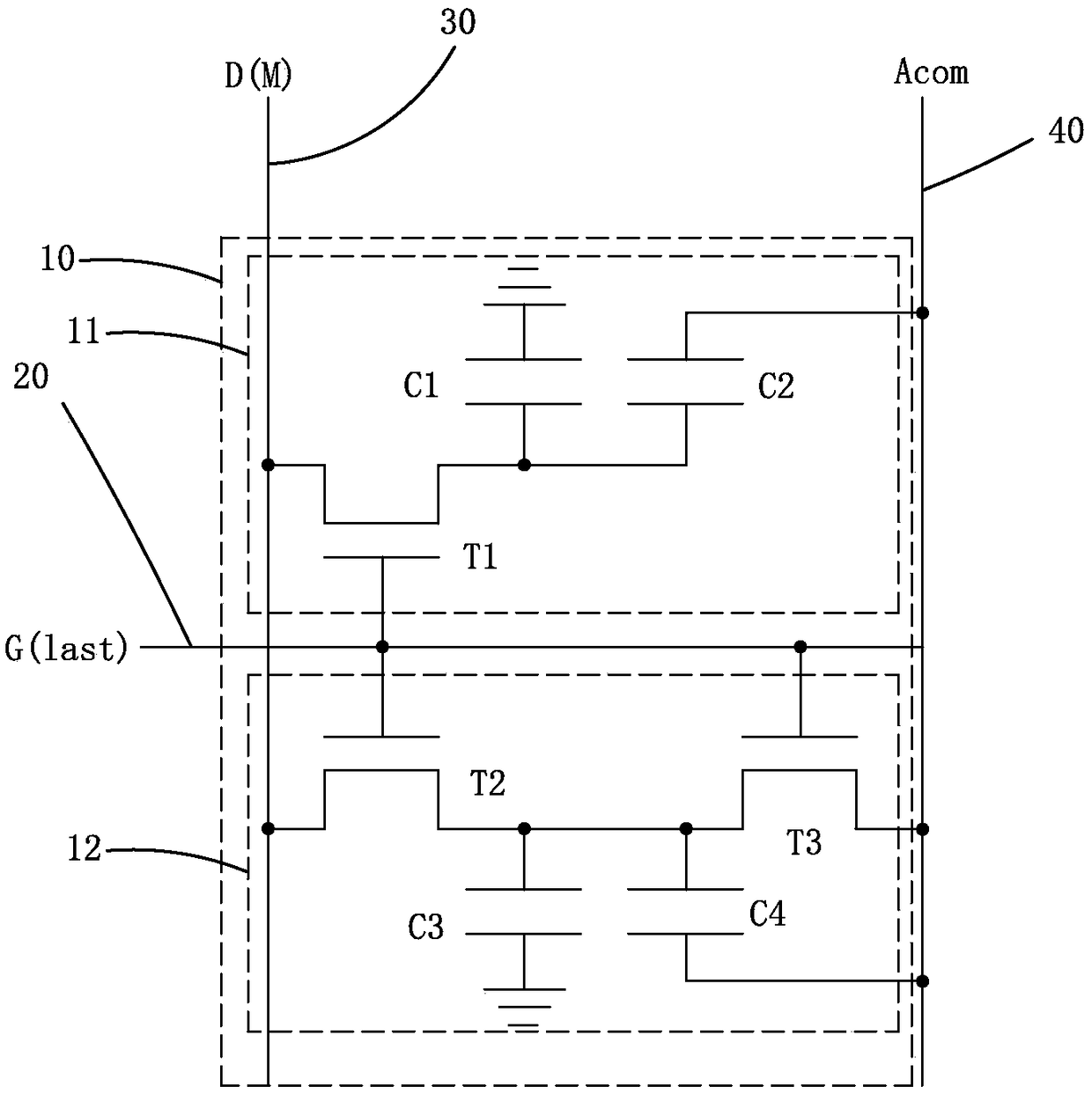 Pixel driving circuit and liquid crystal display device