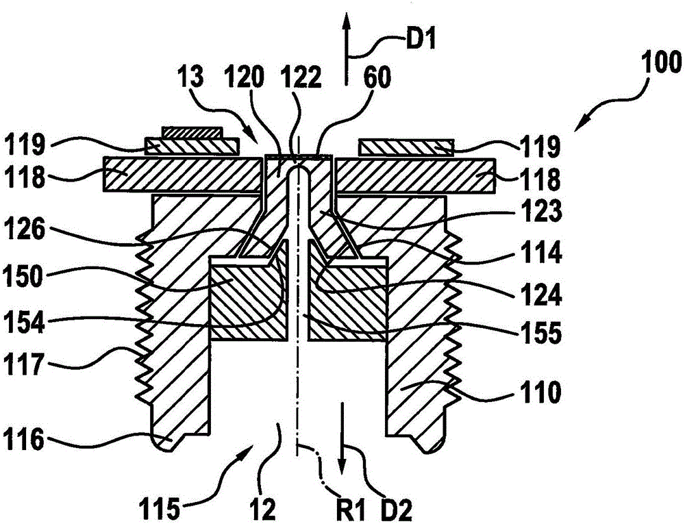 Apparatus for determining pressure and method of manufacturing the same