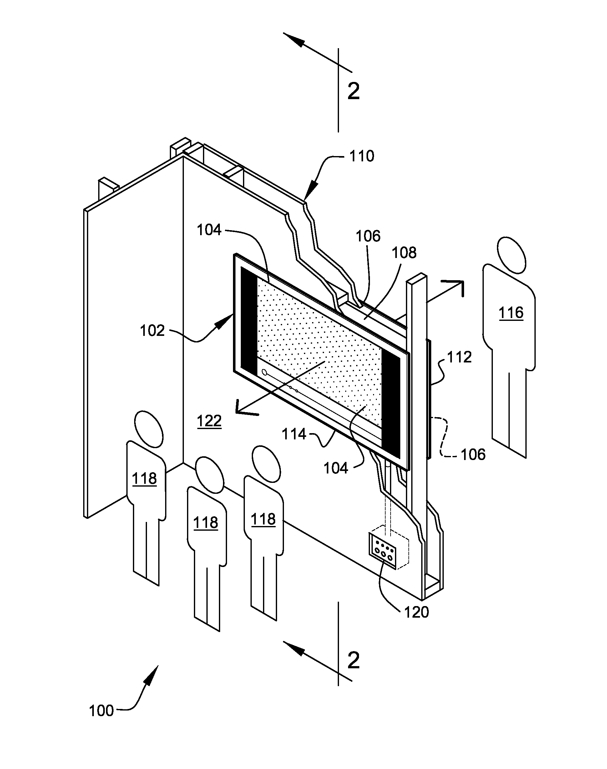 Electronic image display systems