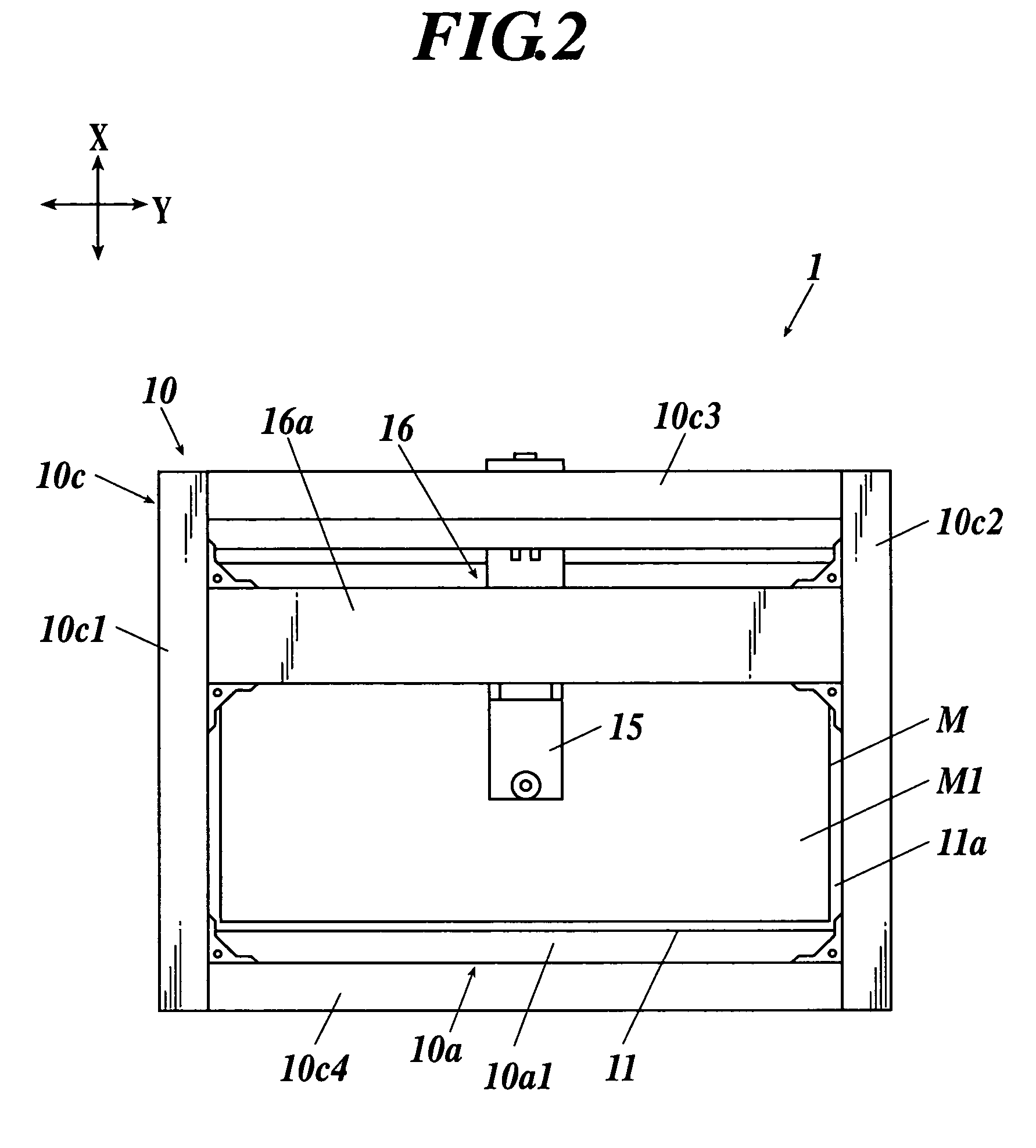 Liquid crystal module brightness measurement apparatus and brightness measurement apparatus