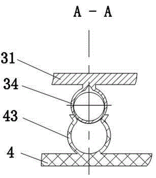 Safety socket for fire-fighting alarm host