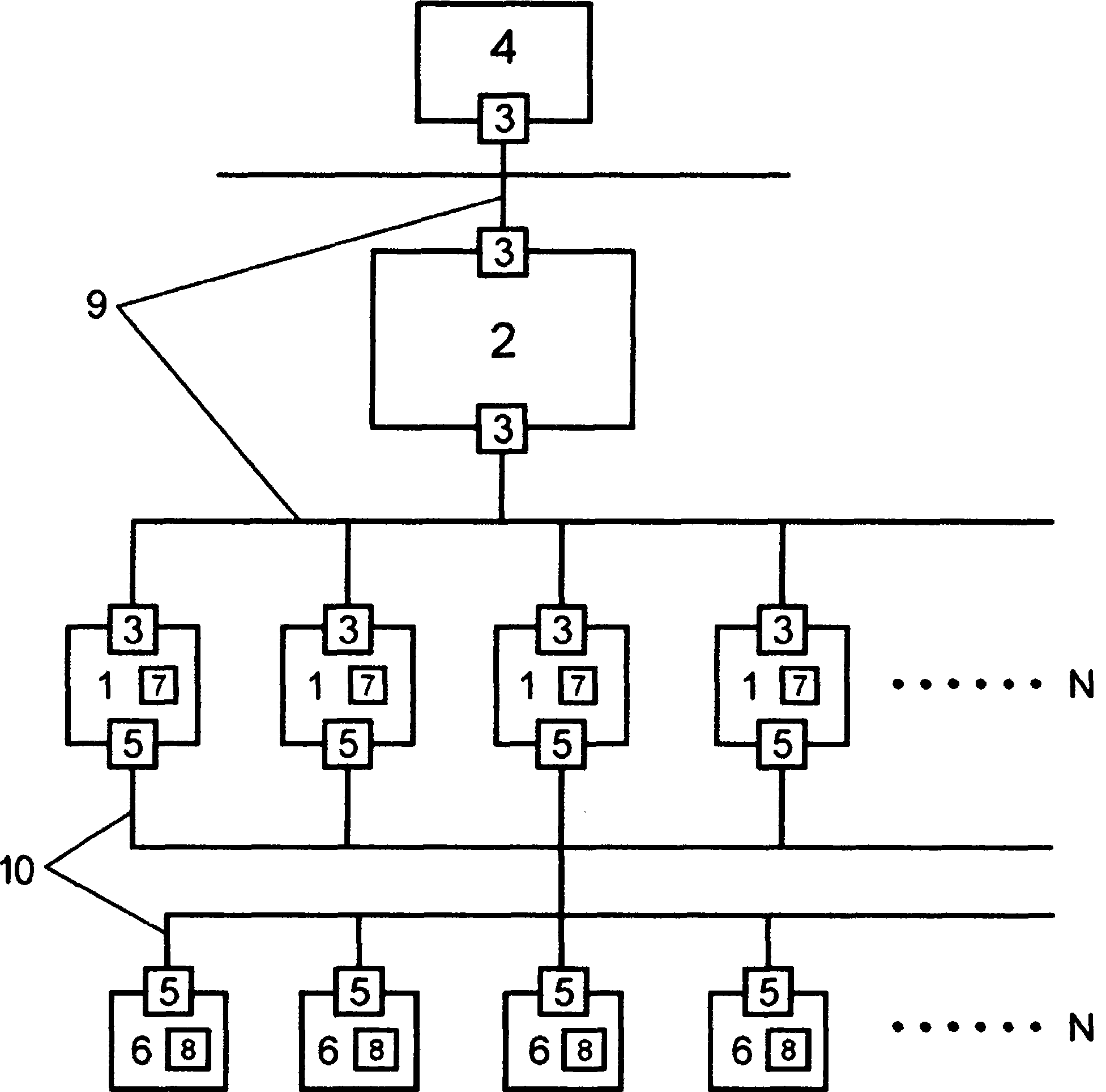 Virtual and real fusion collaborative working method and apparatus for automobile technique simulation training