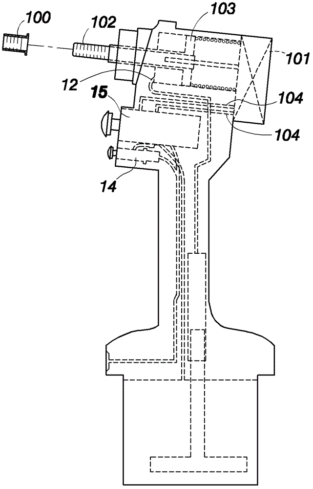 Component pneumatic fastener machine