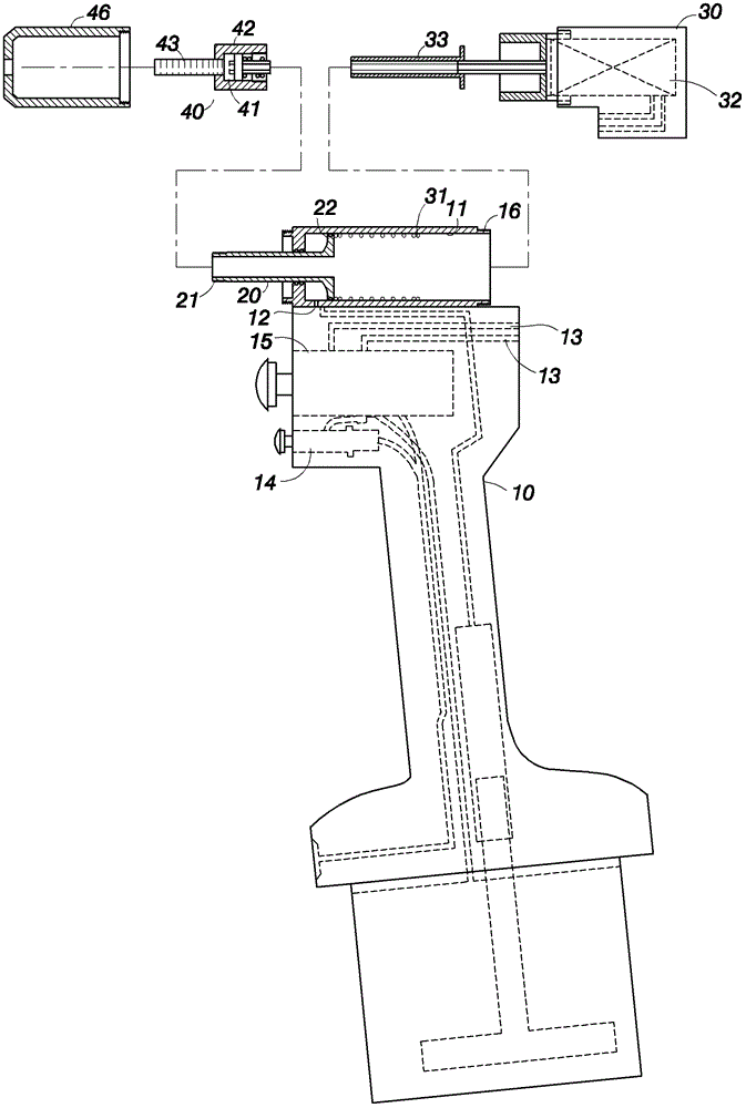 Component pneumatic fastener machine