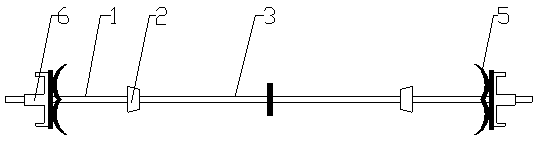 Lateral embedding installing method for C-type Haffen groove of concrete structure