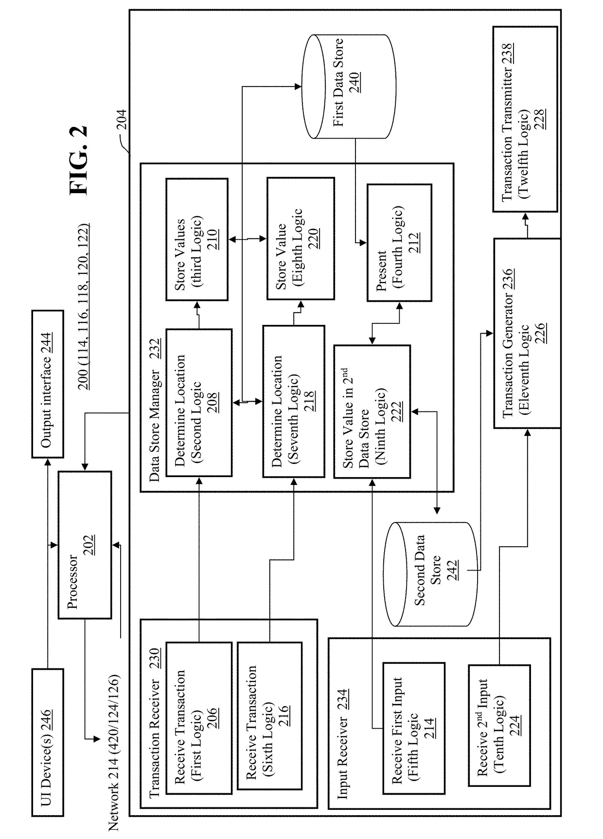 Facilitation of deterministic interaction with a dynamically changing transaction processing environment