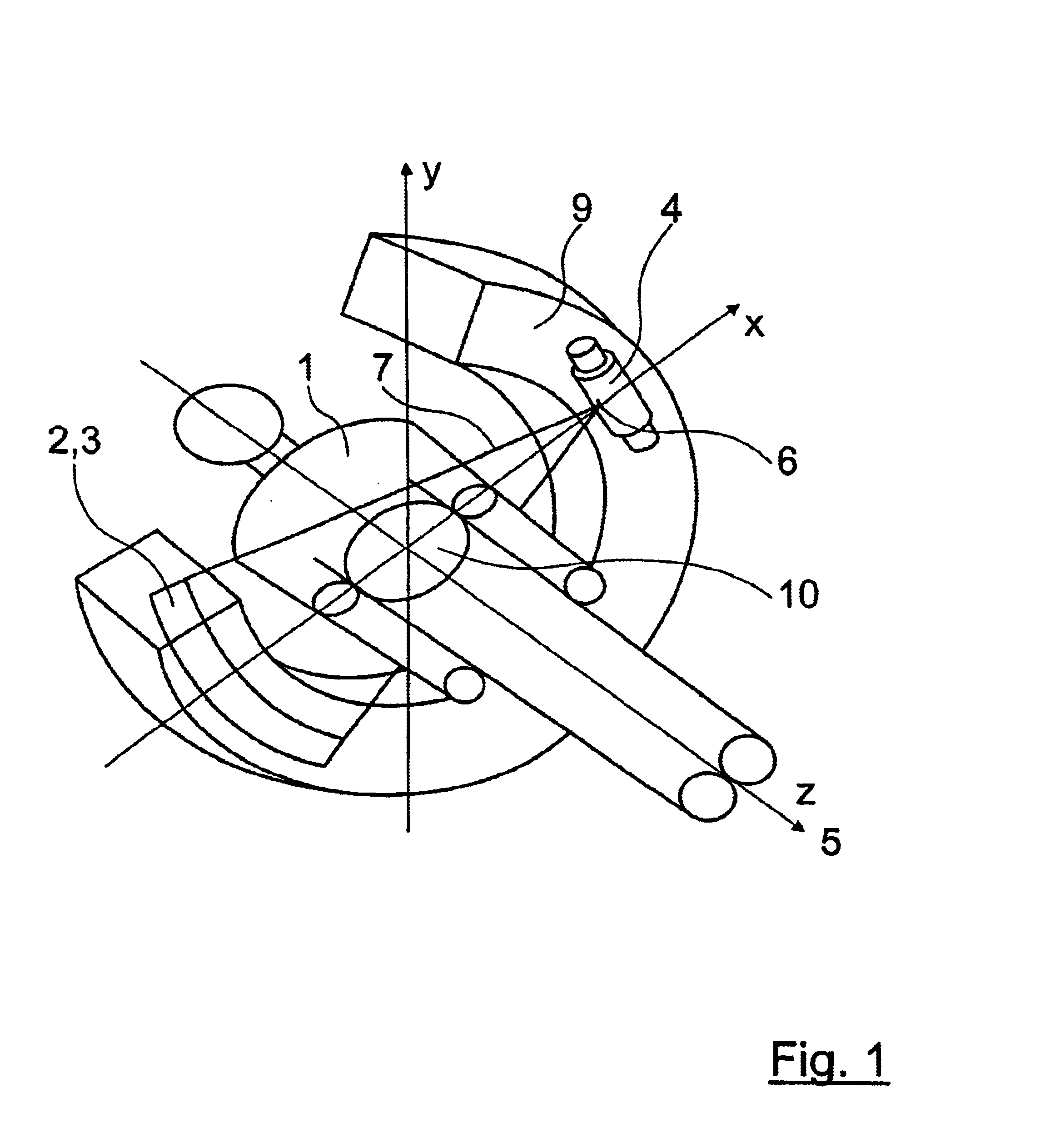 Method for measuring the dose distribution in a computed tomography apparatus