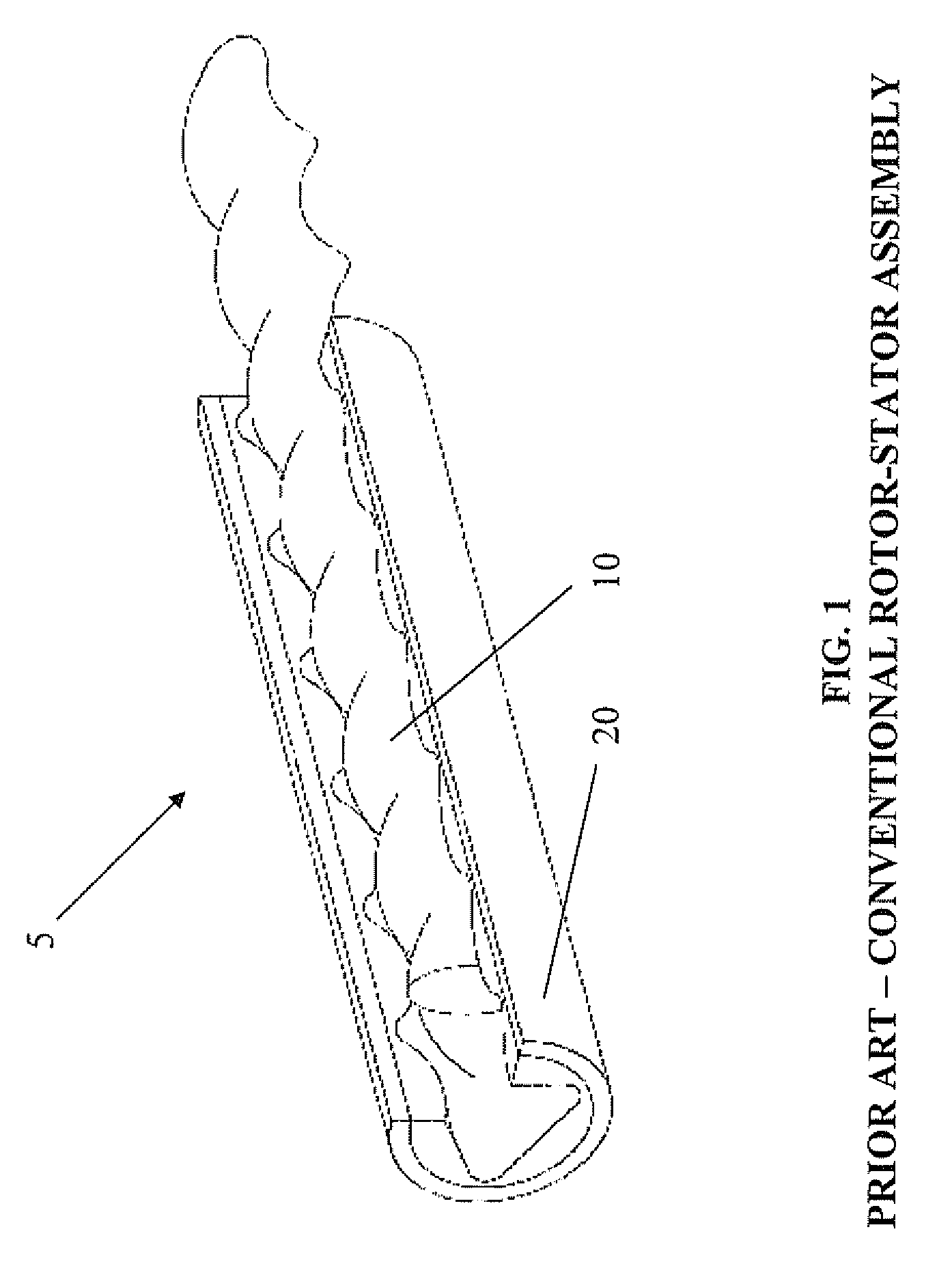 Positive displacement motor/progressive cavity pump