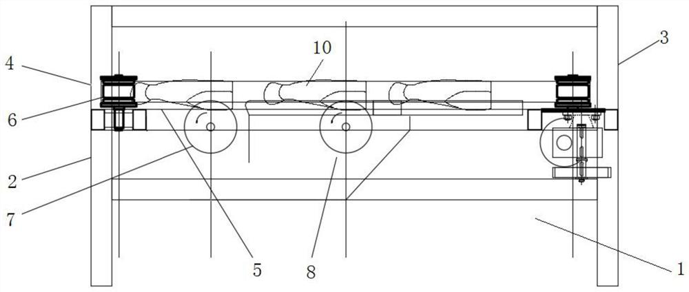 Novel fish chamber-cutting and viscera-removing equipment