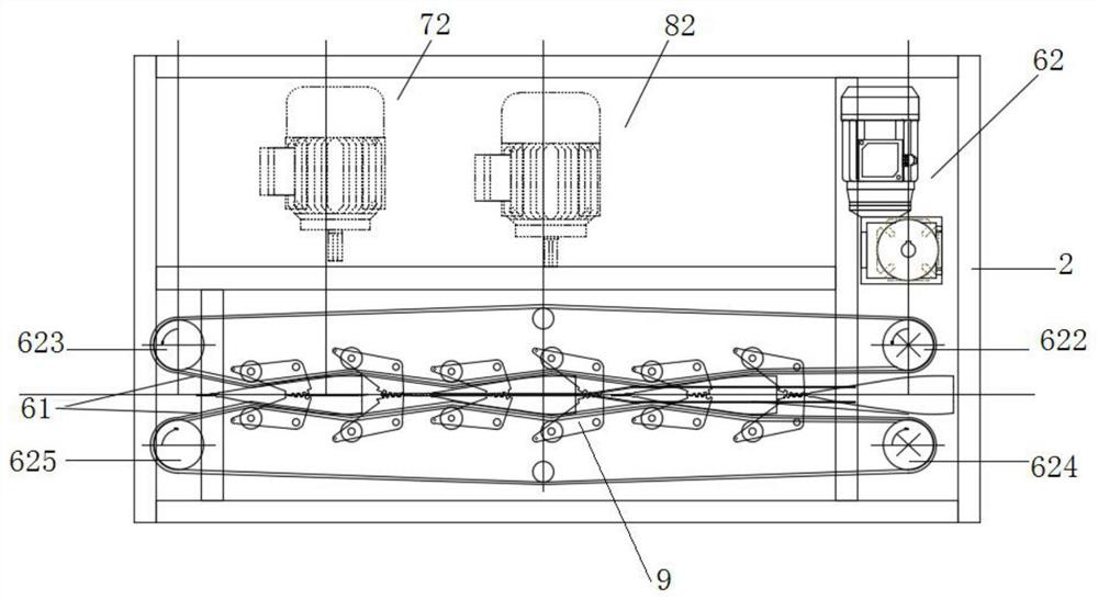 Novel fish chamber-cutting and viscera-removing equipment