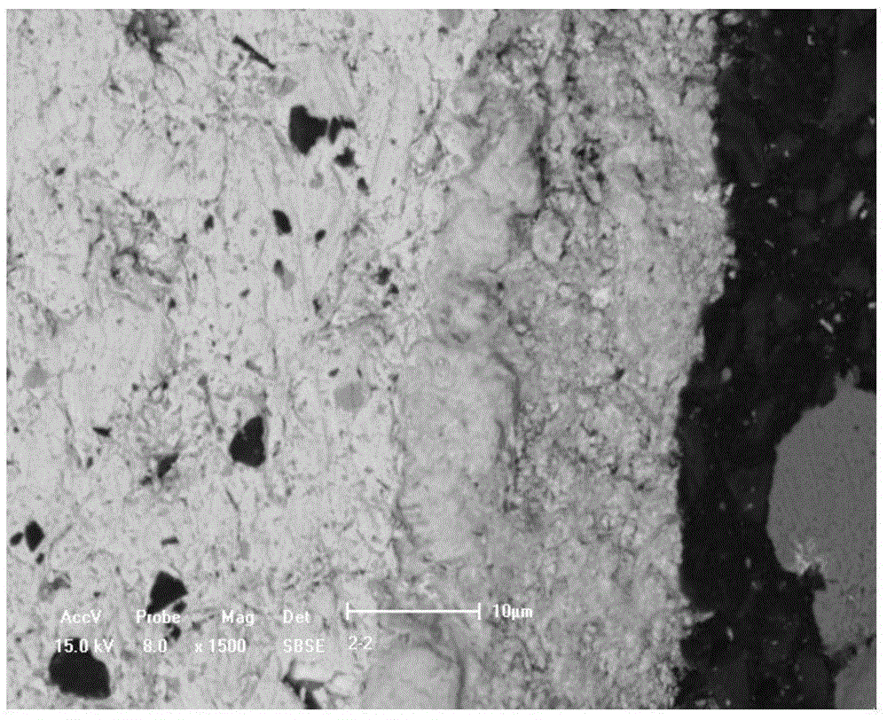 Evaluation method for service life of lead-based anode material