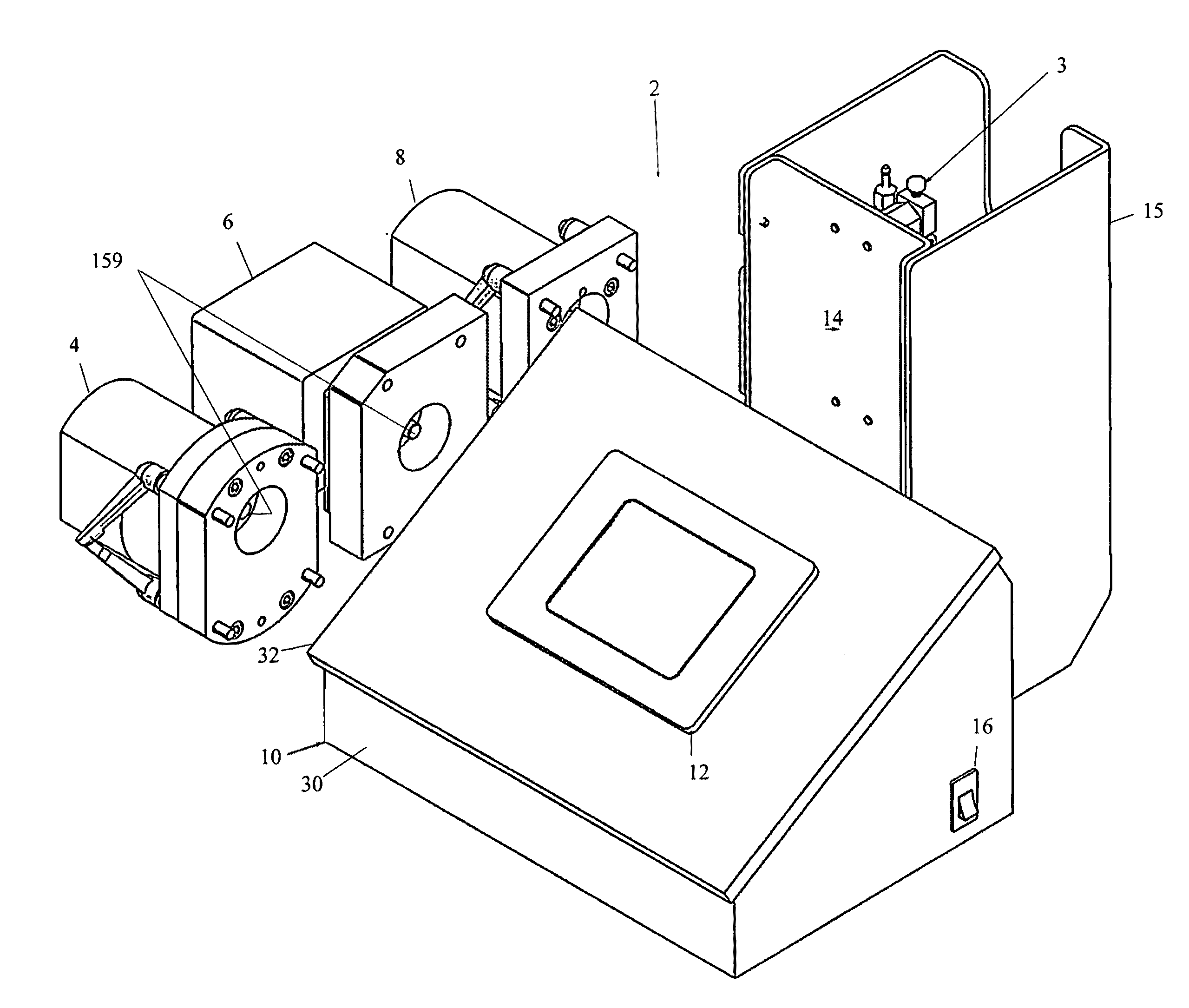 Adaptable bench top filling system