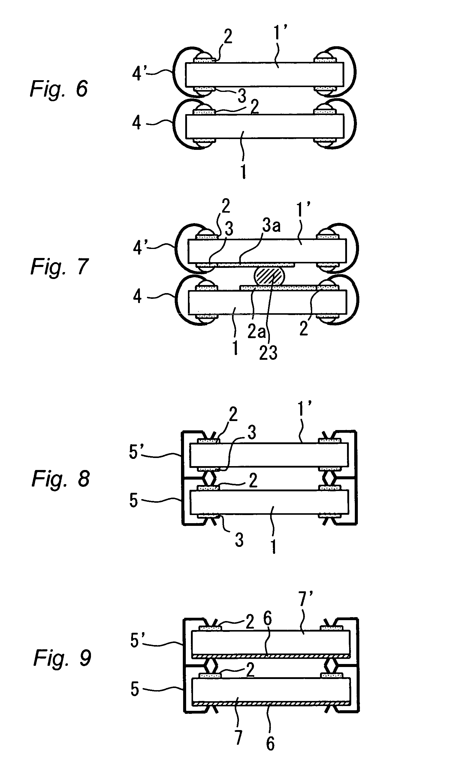 Semiconductor device having densely stacked semiconductor chips