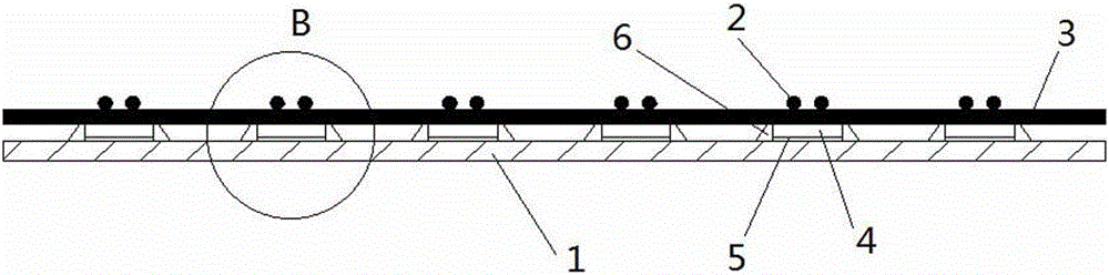 Reinforced fiberglass geogrid for subgrade and manufacturing and construction methods thereof