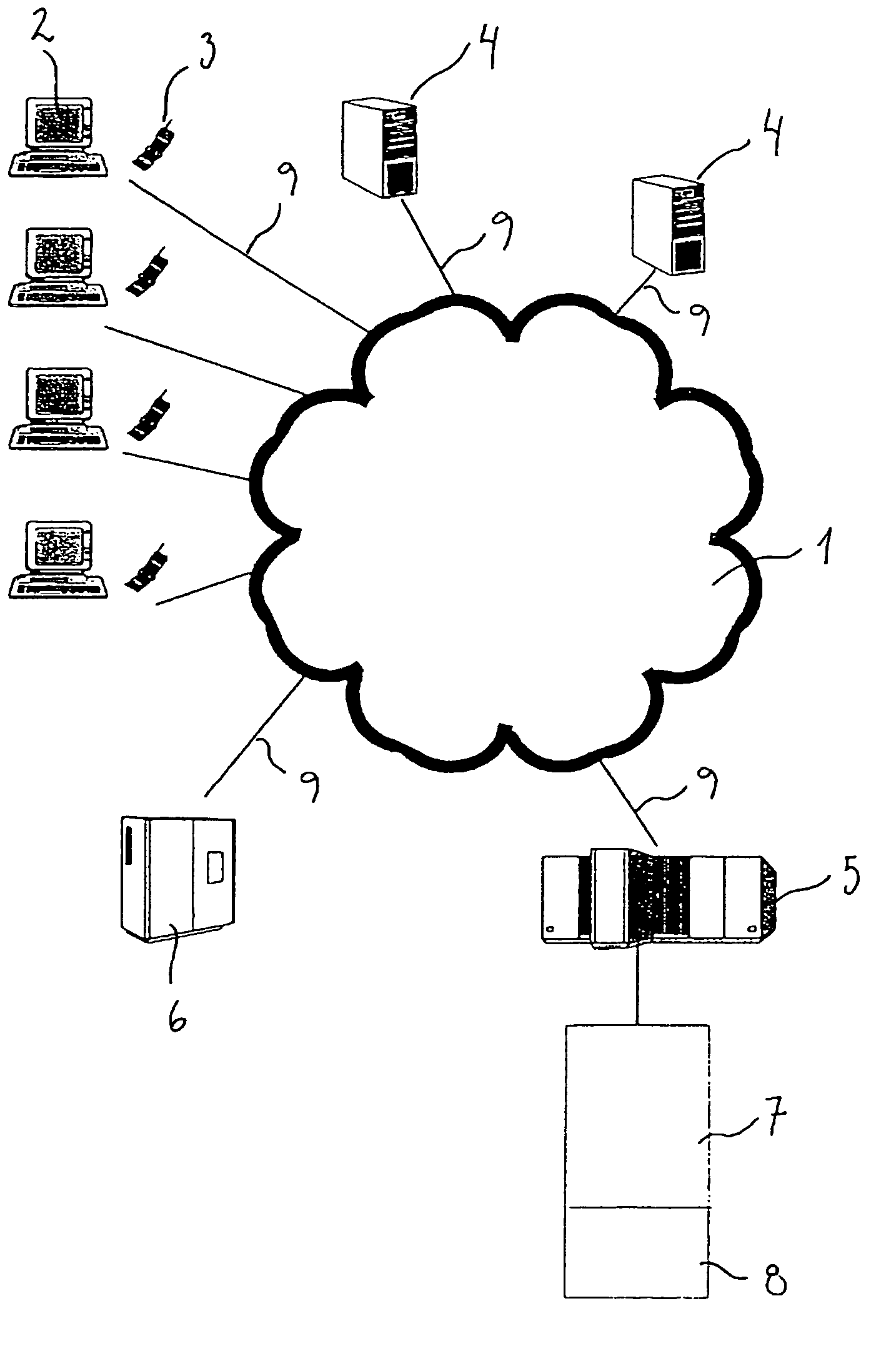 Method for performing a transaction over a network